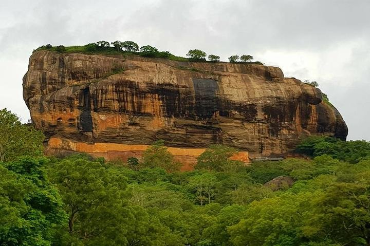 Front view of The rock